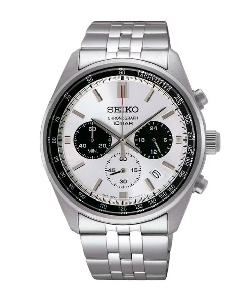 chollo Reloj de hombre Seiko Neo sports SSB425P1 de acero con correa plateada